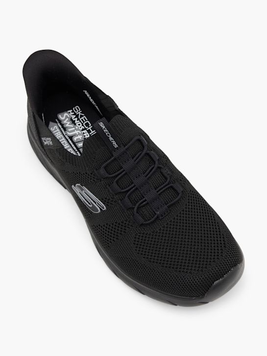 Skechers Slip on sneaker Sort 76194 2