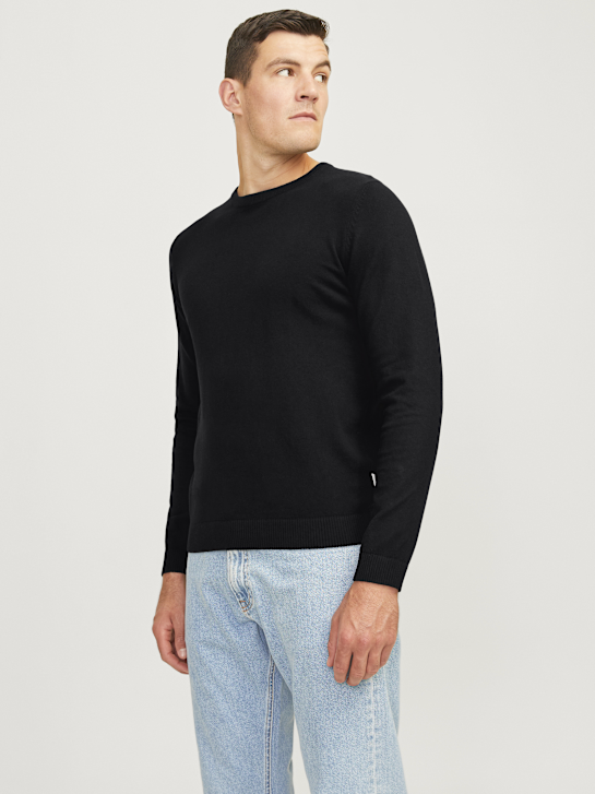 JJ Rebel Pull en mailles Noir 76225 2