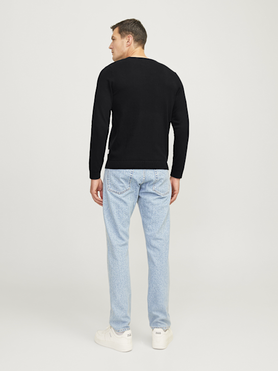 JJ Rebel Pull en mailles Noir 76225 3