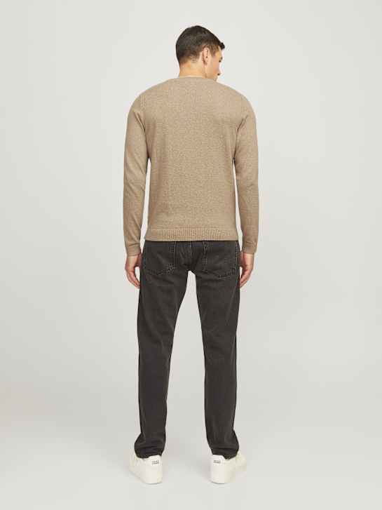 JJ Rebel Pull en mailles Beige 76223 3