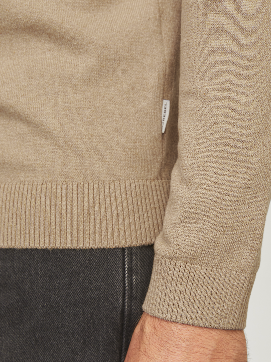 JJ Rebel Pull en mailles Beige 76223 4