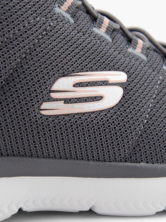 Skechers Slip On Sneaker Grau 76313 5