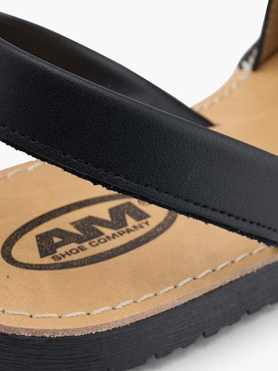 AM SHOE Sandália Preto 76428 5