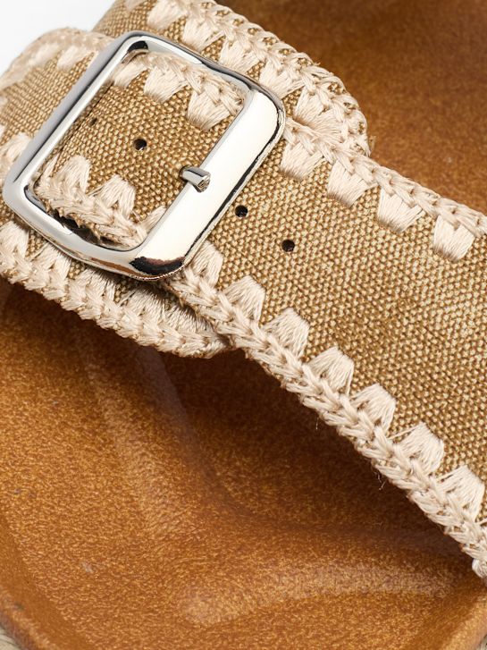 Graceland Pantolette Taupe 76440 5