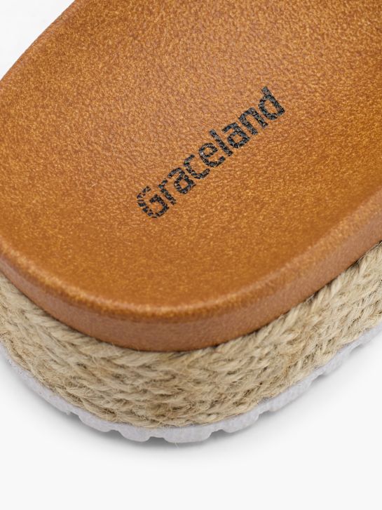 Graceland Sandalia acolchada Taupe 76440 6