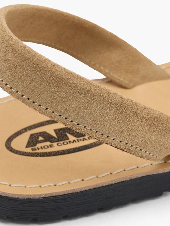 AM SHOE Sandália Beige 76429 5