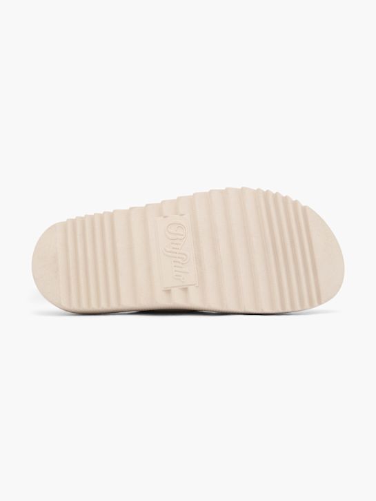 Buffalo Tieffuß Pantolette Beige 76525 4