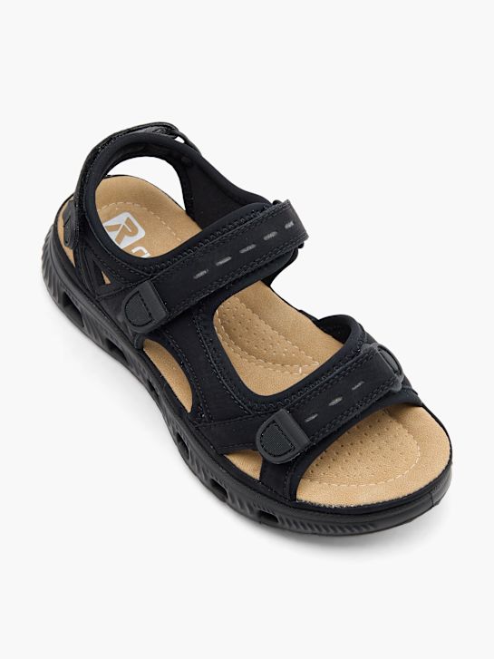 Rieker Sandale Schwarz 76612 2