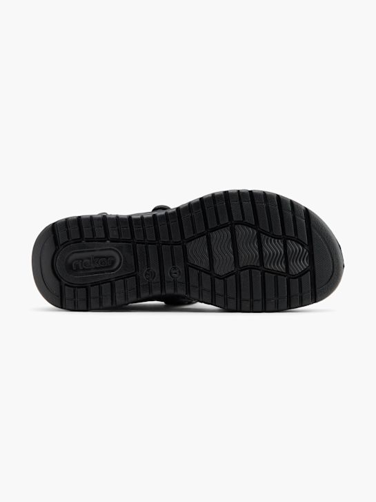 Rieker Sandale Schwarz 76612 4