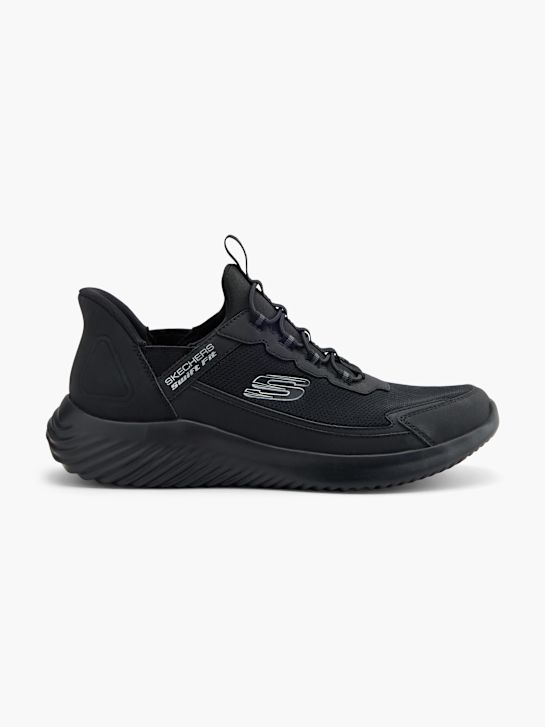 Skechers Slip on sneaker Sort 76678 1