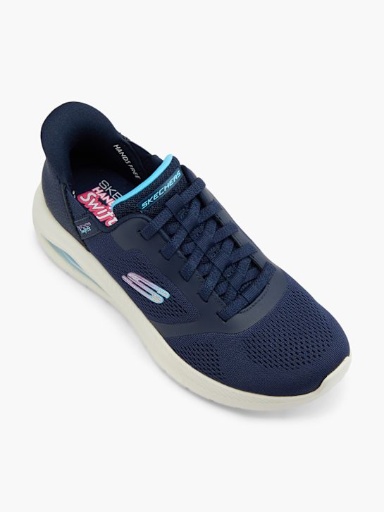Skechers Slip on sneaker Blå 76845 2