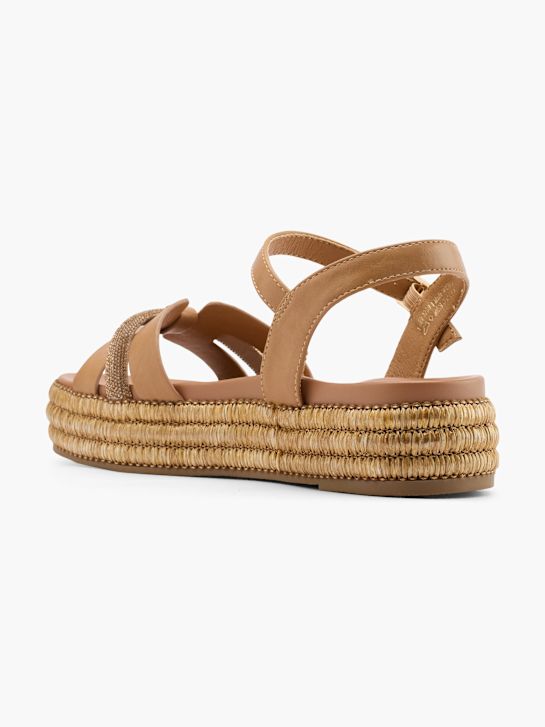 Catwalk Sandalo con tacco Marrone 76822 3