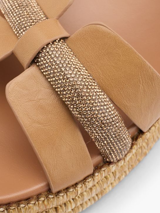Catwalk Sandalo con tacco Marrone 76822 5