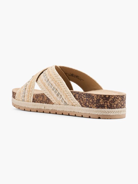 Catwalk Ciabatta con plantare profondo Beige 76915 3