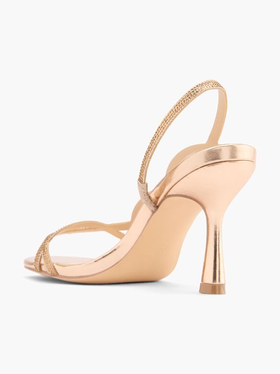 Catwalk Sandalo con tacco Oro Rosa 76918 3