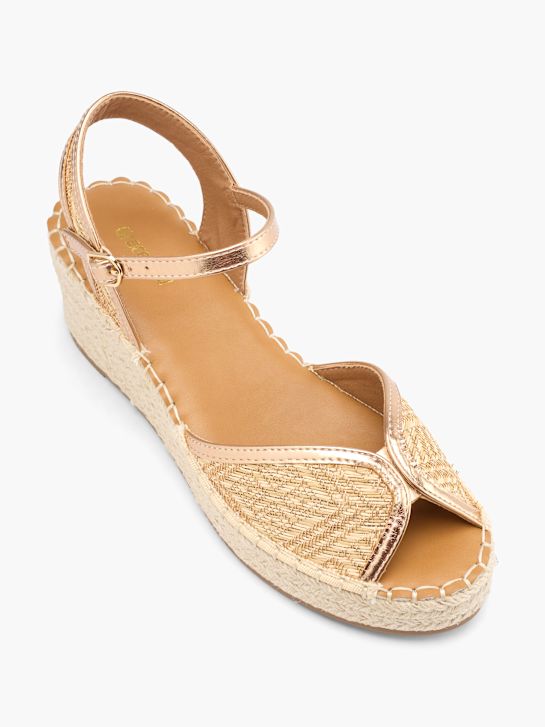 Graceland Sandalo con tacco Beige 76996 2