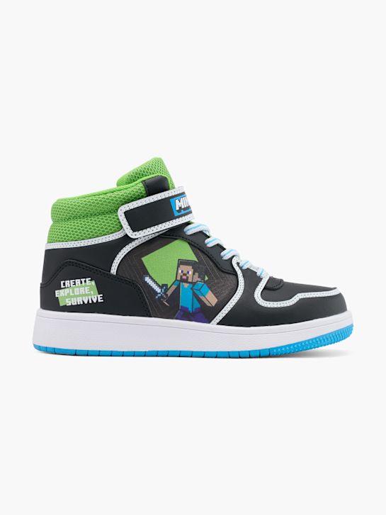 Minecraft Mid cut sneaker Svart 77167 1