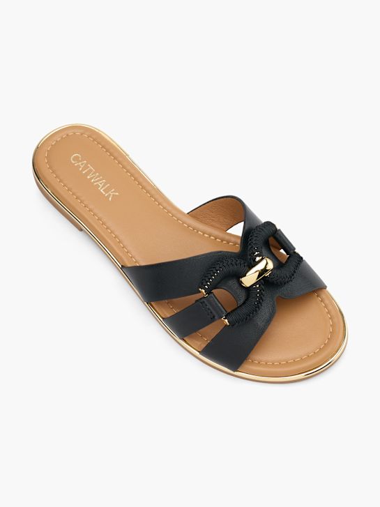 Catwalk Ciabatta bassa Nero 77188 2