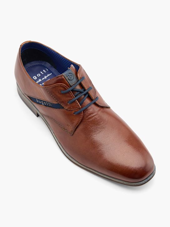 bugatti Businessschuh Cognac 77325 2