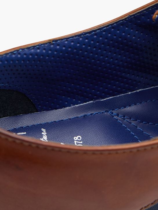 bugatti Businessschuh Cognac 77325 5