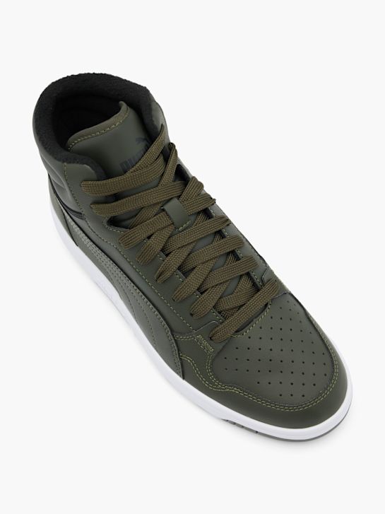 PUMA Kotníkové tenisky Olivová 77408 2