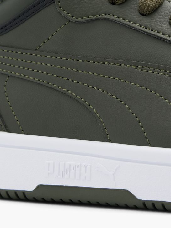 PUMA Visoke tenisice Maslinasta 77408 5