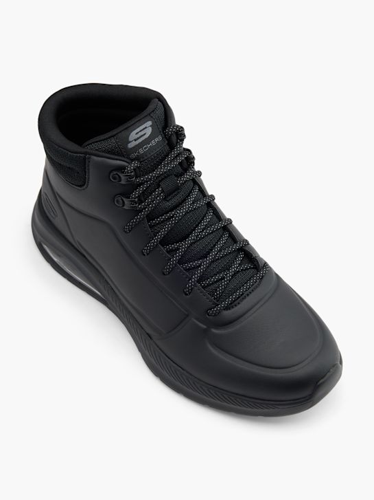 Skechers Боти с връзки Черен 77563 2