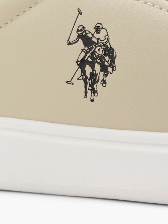 U.S. Polo Sapatilha Beige 77555 5