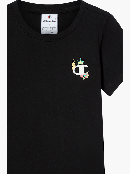 Champion T-Shirt Schwarz 77615 4