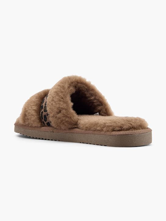 ESPRIT Pantufa Castanho 77762 3