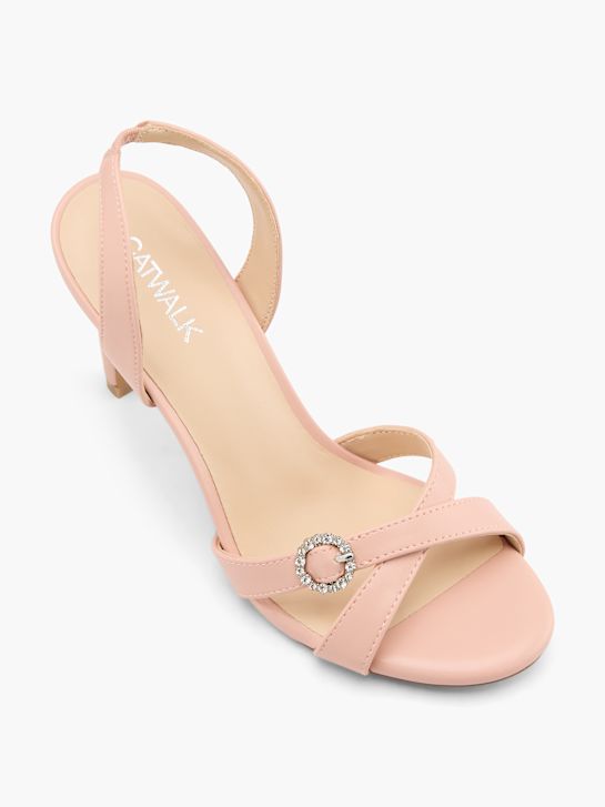 Catwalk Sandalias de tacón Nude 77977 2