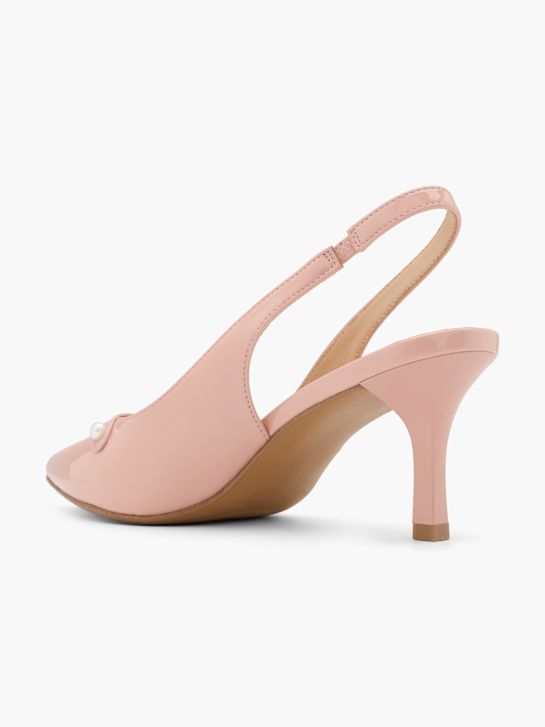 Catwalk Slingback pump Nude 78178 3