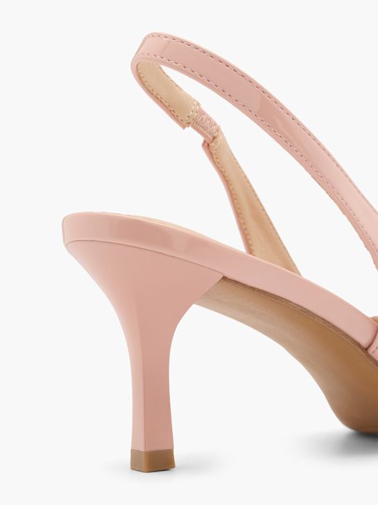 Catwalk Slingback pump Nude 78178 6