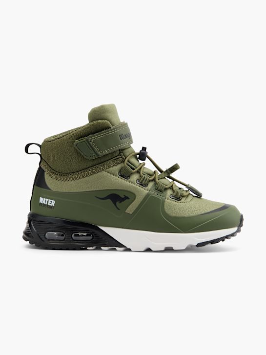 KangaROOS Snørestøvle Oliven 78188 1