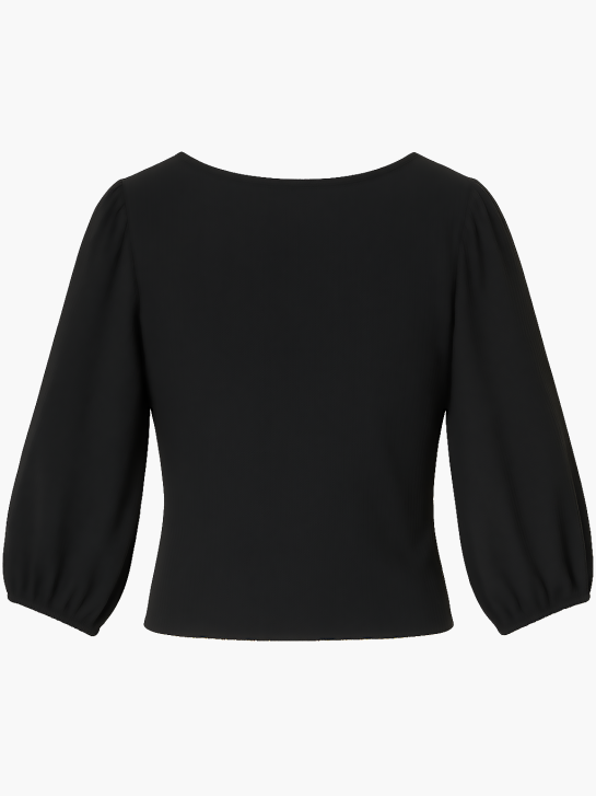 PIECES Bluse Schwarz 78445 2