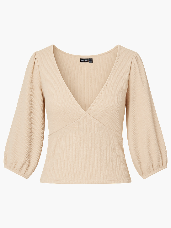 PIECES Bluse Beige 78447 1