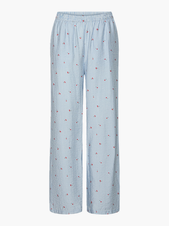 PIECES Stoffhose Hellblau 78457 1