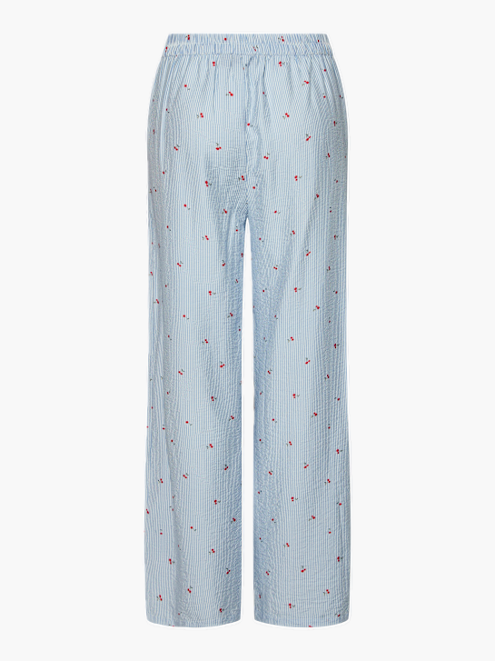 PIECES Stoffhose Hellblau 78457 2