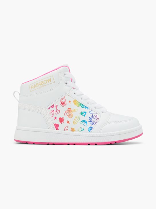Rainbow High Hoher Sneaker Weiß 78600 1