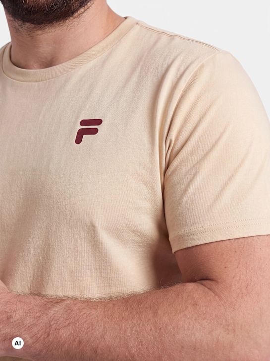 FILA T-Shirt Beige 78721 4