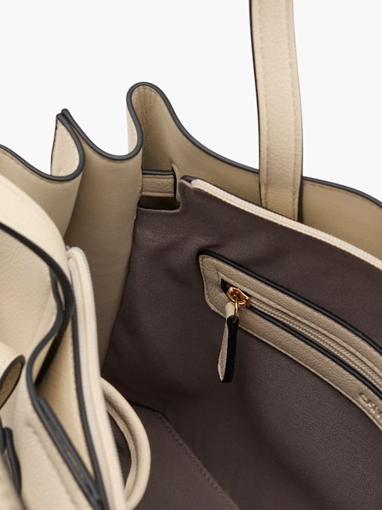 Catwalk Handtasche Creme 78733 4