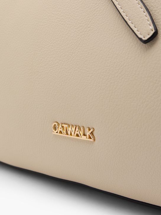 Catwalk Handtasche Creme 78733 5
