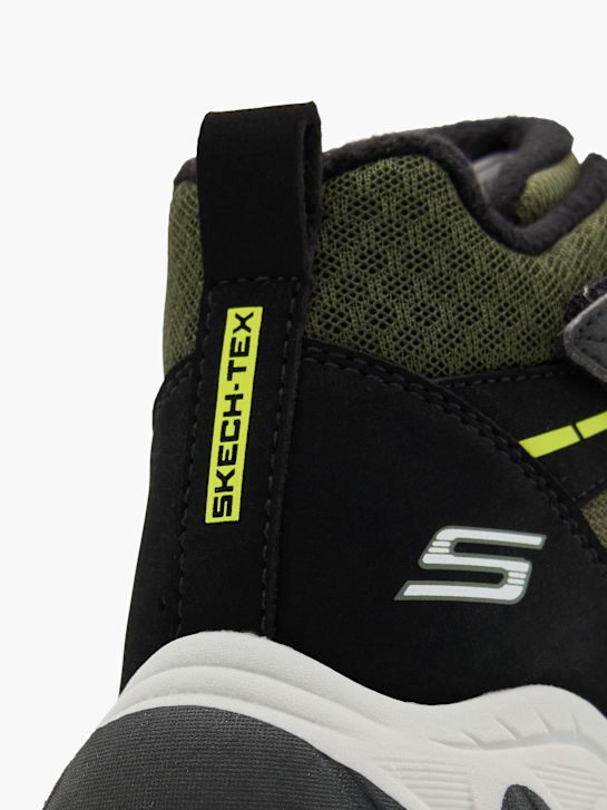 Skechers Botki sznurowane Czarny 78840 6