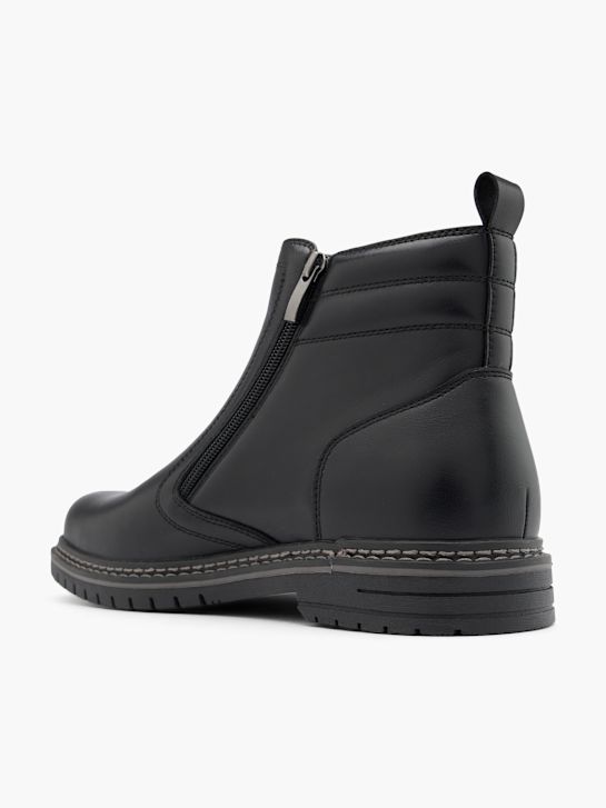 AM SHOE Klasická kotníková obuv Černá 79011 3