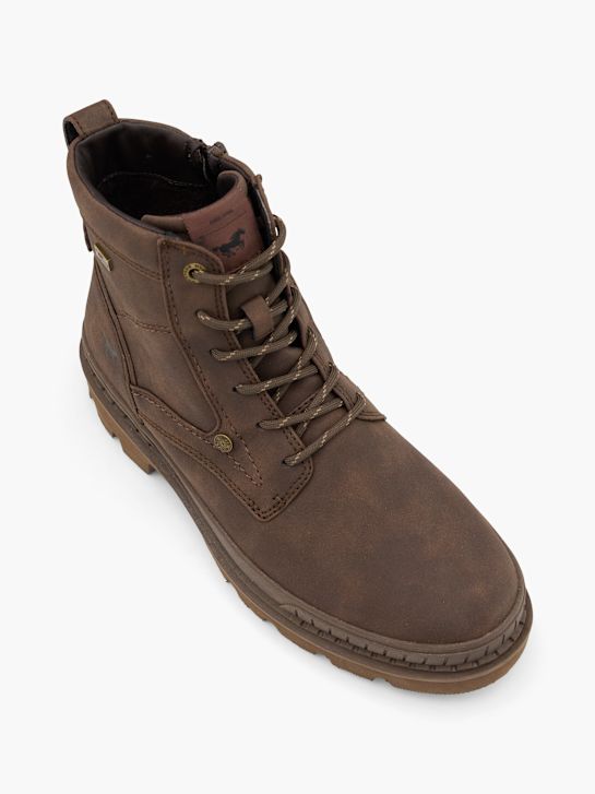 Mustang Škornji z vezalkami Rjava 79017 2
