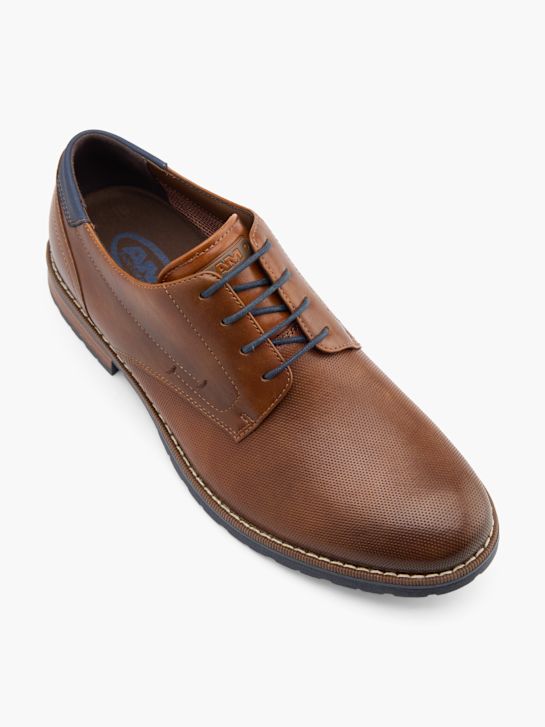 AM SHOE Poslovni čevlji Rjava 79021 2