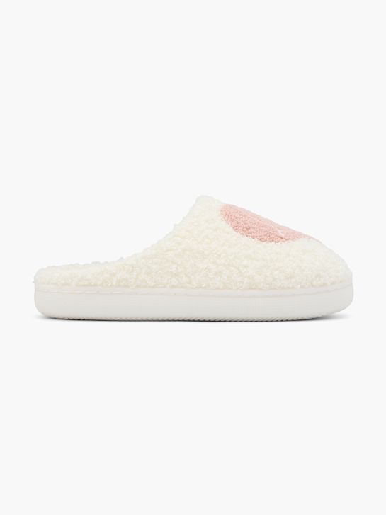Casa mia Chaussons fourrés Blanc 79105 1