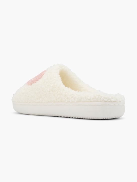 Casa mia Chaussons fourrés Blanc 79105 3