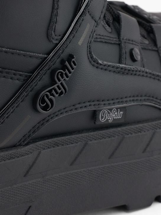 Buffalo Bota com cordões Preto 79107 5