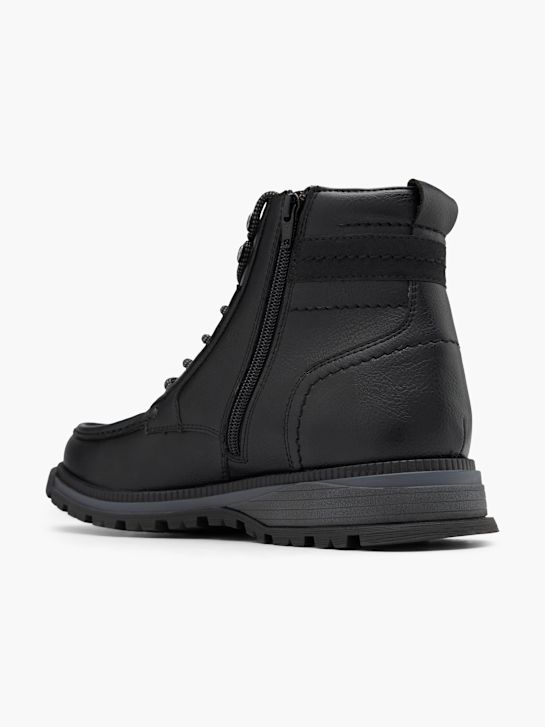 Mustang Schnürboots Schwarz 79197 3